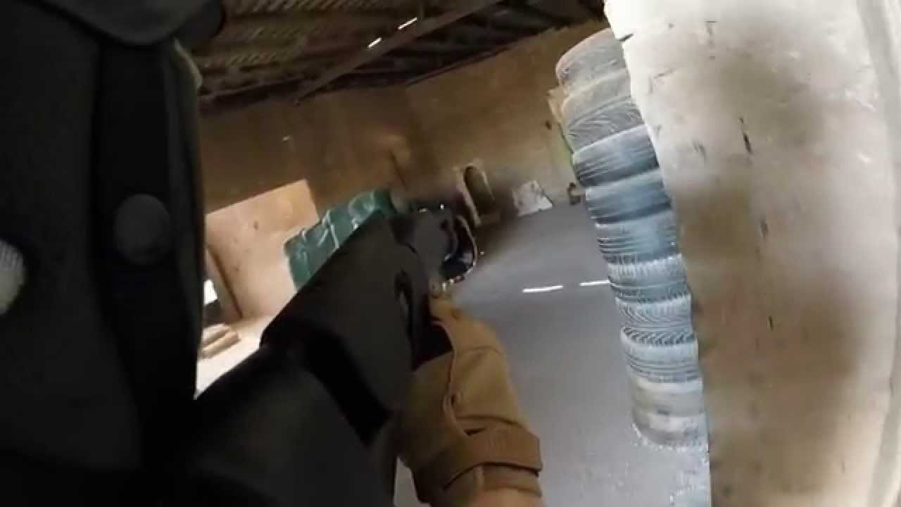 Escopeta Airsoft - GoPro - Guerra Urbana