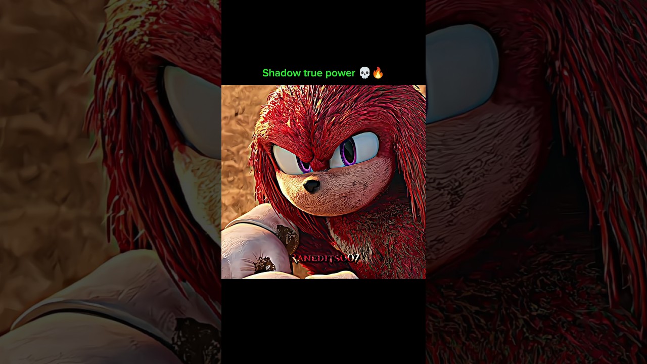 Shadow true power 💀😱 | sonic the hedgehog | #sonic #edit #shorts