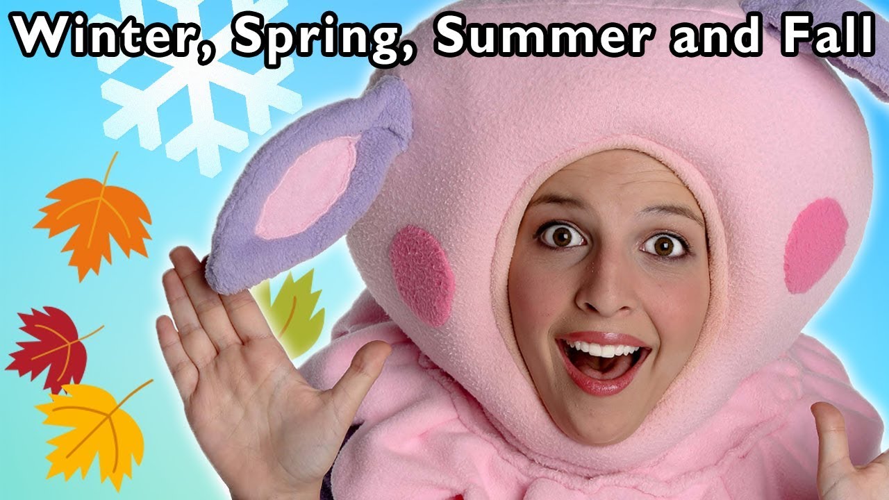 Winter, Spring, Summer and Fall + More | ALL SEASONS RHYME | Mother Goose Club Phonics Songs