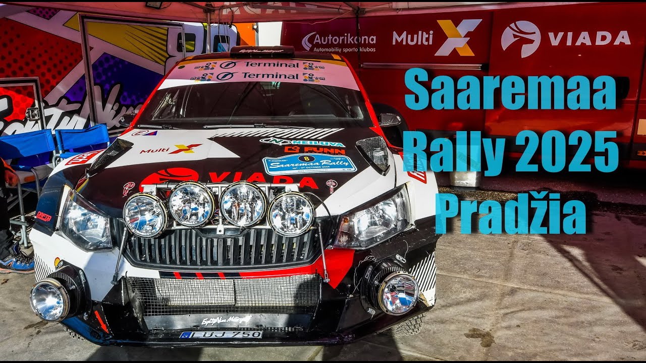 Notkus #248 Saarema Rally 2025 pradžia ir startas