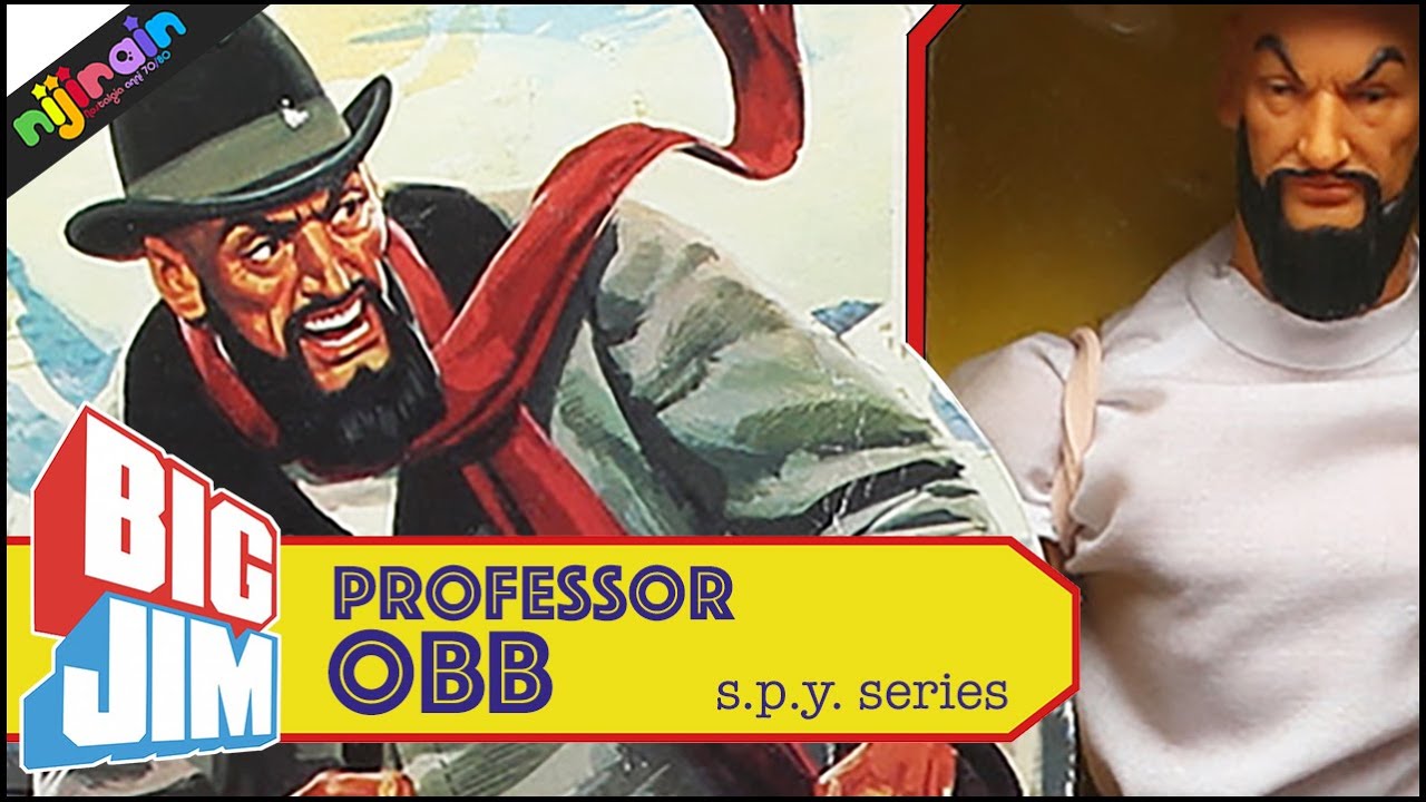 BIG JIM: Professor OBB (serie spy) - Nijirain giocattoli anni 70/80/90