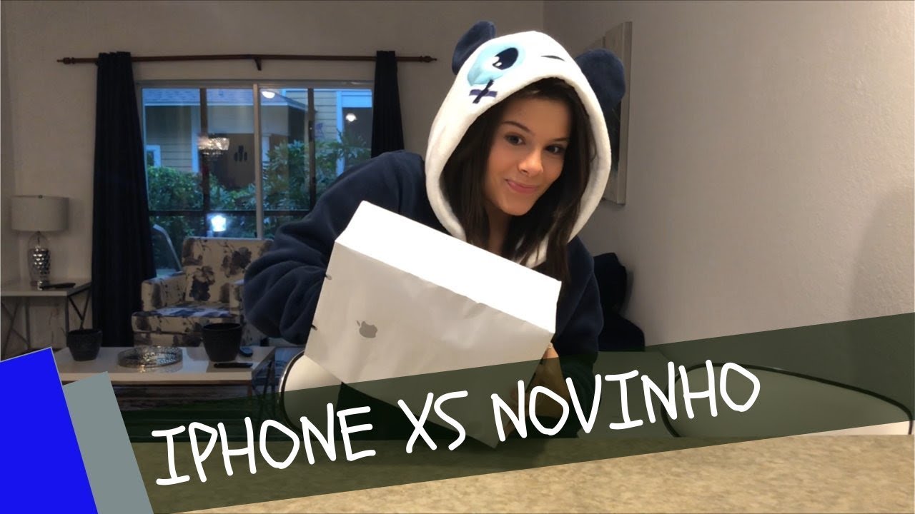 COMPREI O MEU IPHONE XS DE PIJAMA - GABRIELLA SARAIVAH