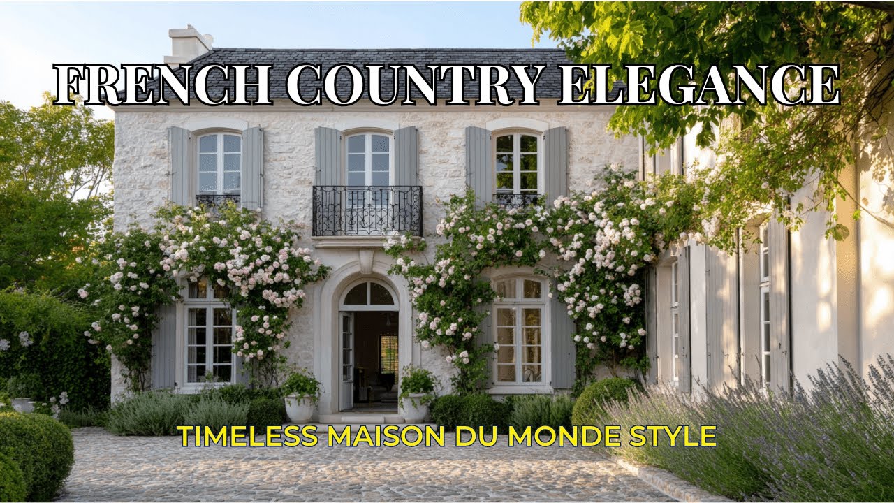Elegant French Home Tour with Maison du Monde Style | Timeless Vintage Décor Ideas