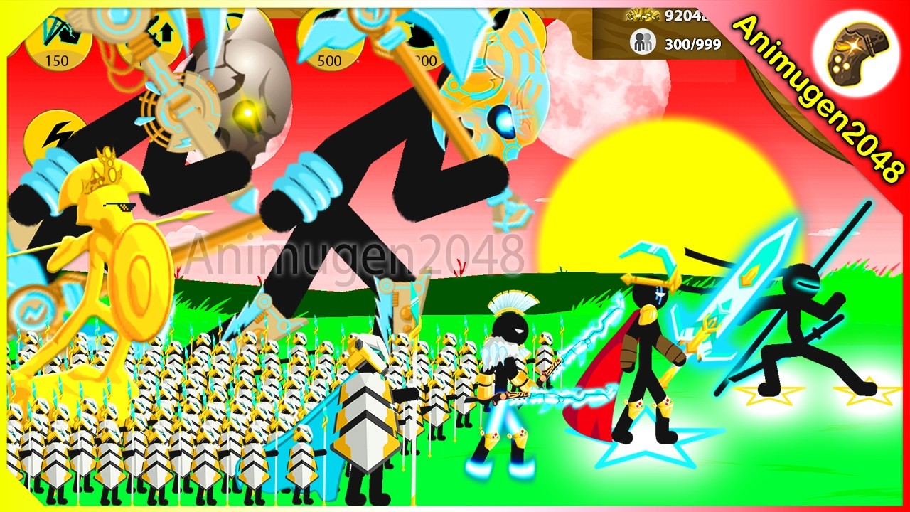 IMPOSSIBLE! I Summoned EPIC FINAL BOSS VOLTAIC⚡, TECHNOID XIPHOS | Stick War Legacy | Animugen2048