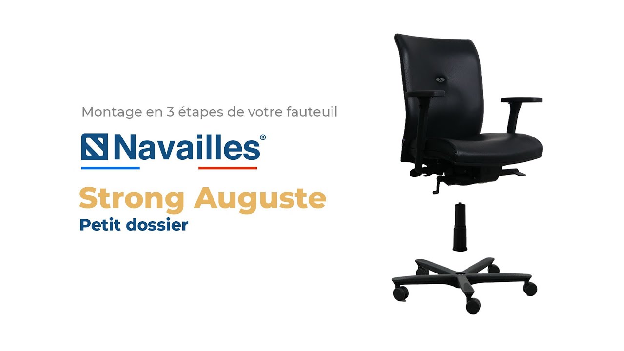 Comment monter et régler votre fauteuil de bureau Strong Auguste ?