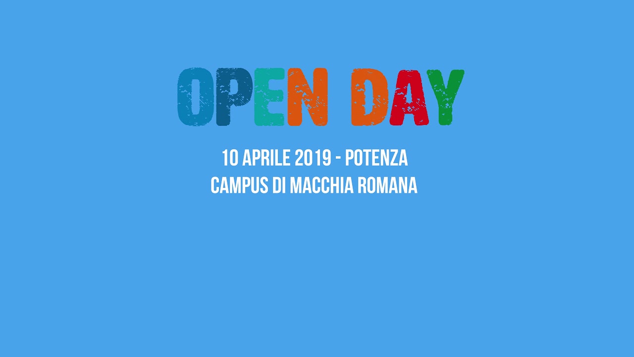 Open Day Unibas 2019 DEF