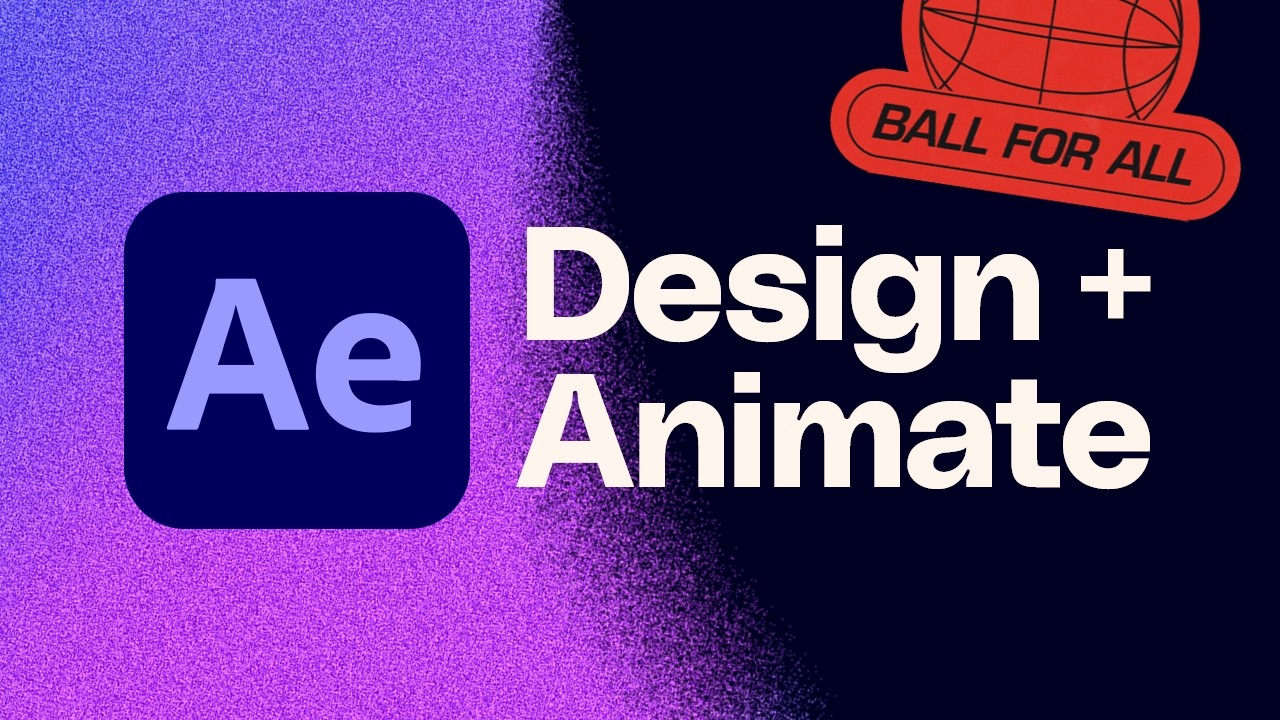 After Effects Design Tutorial | Animate a Poster