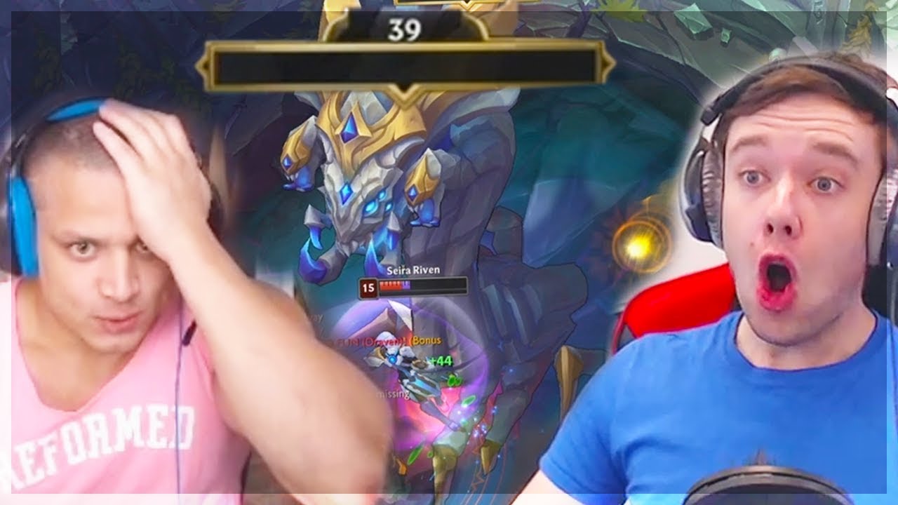TEAM REDMERCY vs TEAM TYLER1!! Twitch Rivals SCRIMS! (I Made Them RAGE FF)