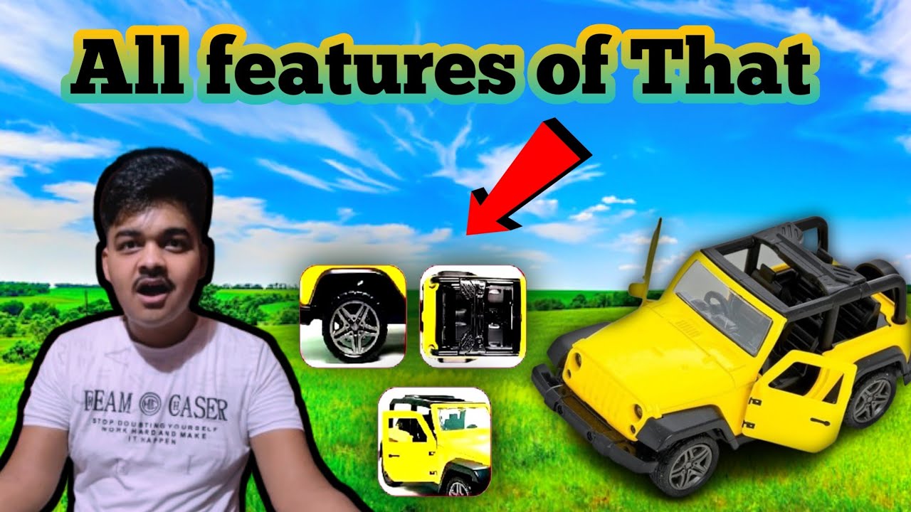 Check Full Details Of 🥰 My Mahindra Thar 🔥| All Features And Open My Brand New Mahindra Thar 4by4 😜.