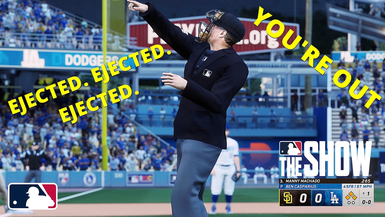 I Hit Every Batter Until All My Pitchers Got Ejected 😂 | MLB The Show 25