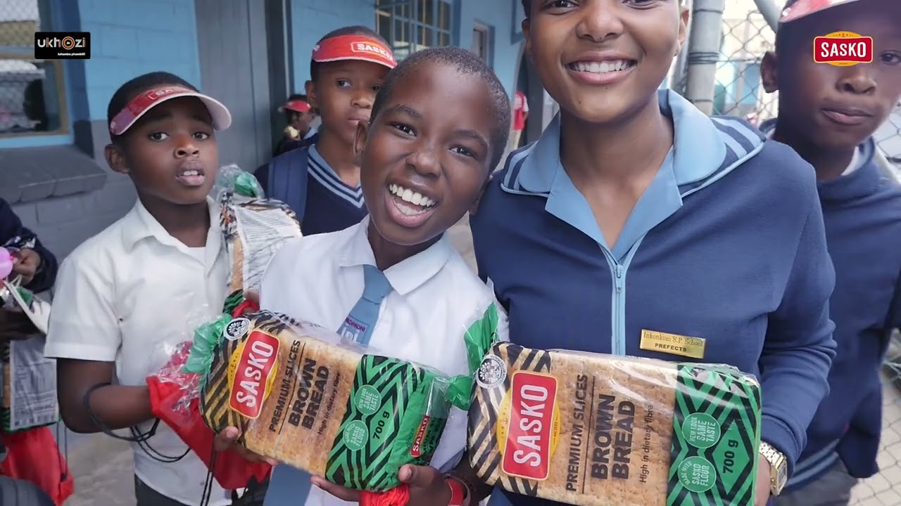 Ukhozi FM TV: Sasko Siyasizana Campaign - Inkonkoni Primary School