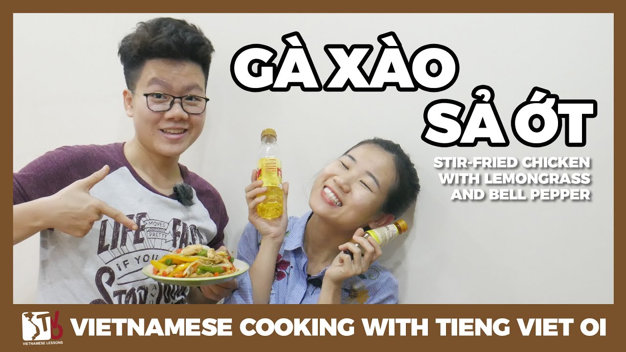 Cooking with TVO: Gà xào sả ớt | Learn Vietnamese with TVO