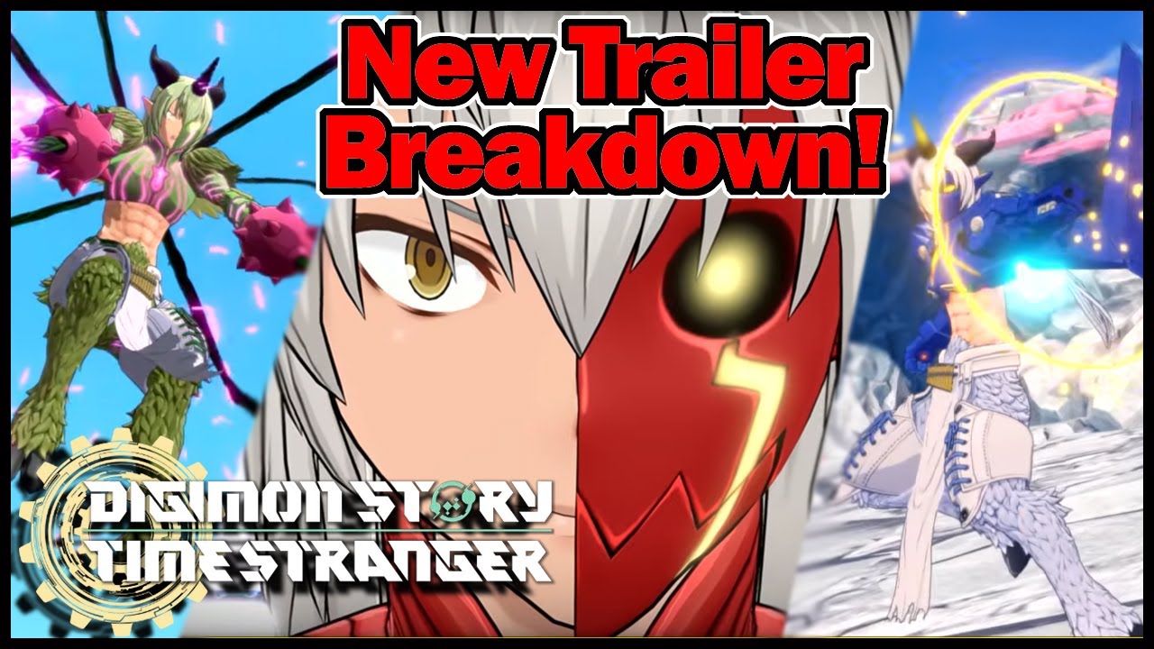 Aegiochusmon UNLEASHED! Digimon Story: Time Stranger Story Trailer Reaction & Breakdown!