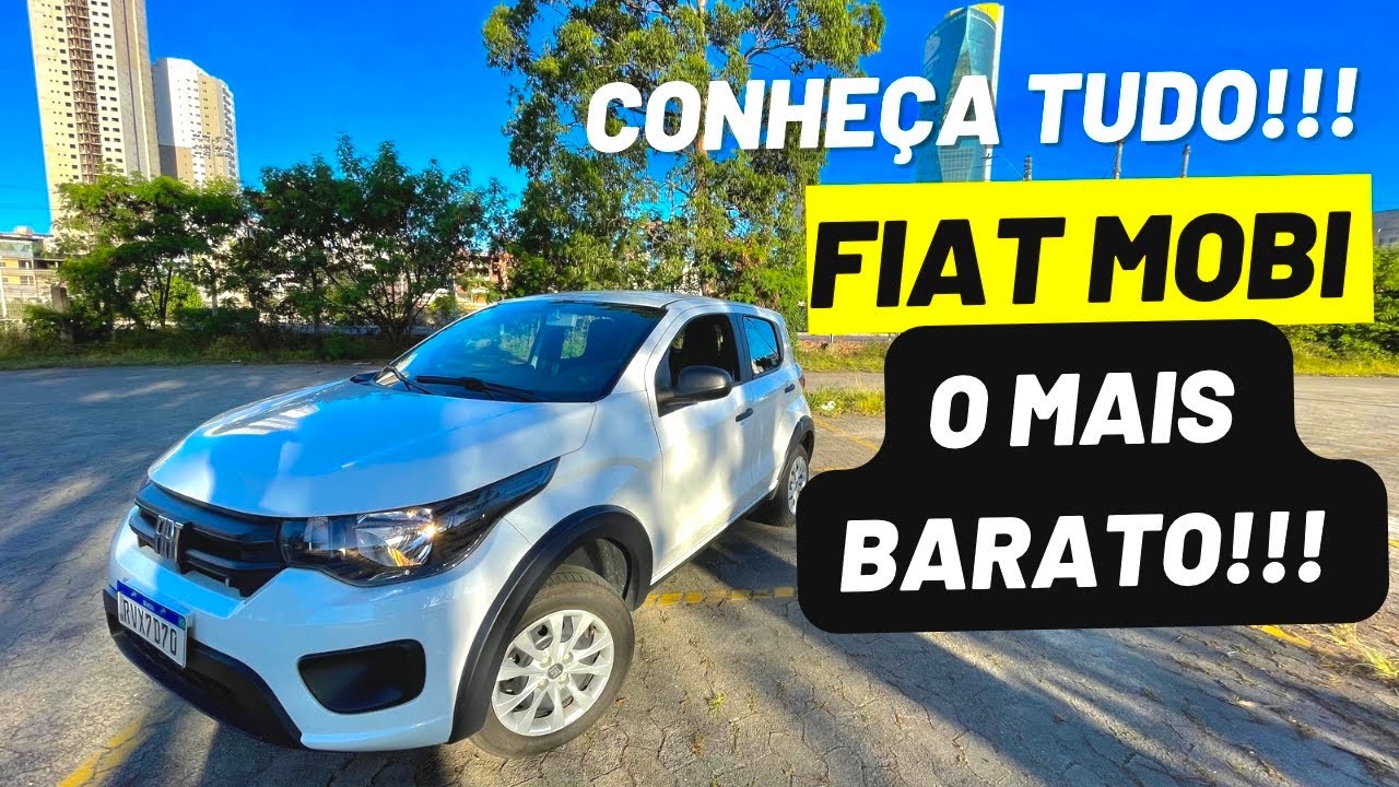 *EM DETALHES* Um Olhar Detalhado no Fiat MOBI: Explorando Todos os Aspectos deste Carro Compacto