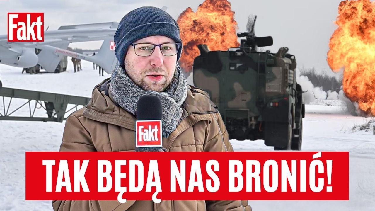 POLSKIE DRONY BOJOWE W AKCJI. KULISY POKAZU NA POLIGONIE. TEGO NIE POKAZAŁY KAMERY TV | FAKT