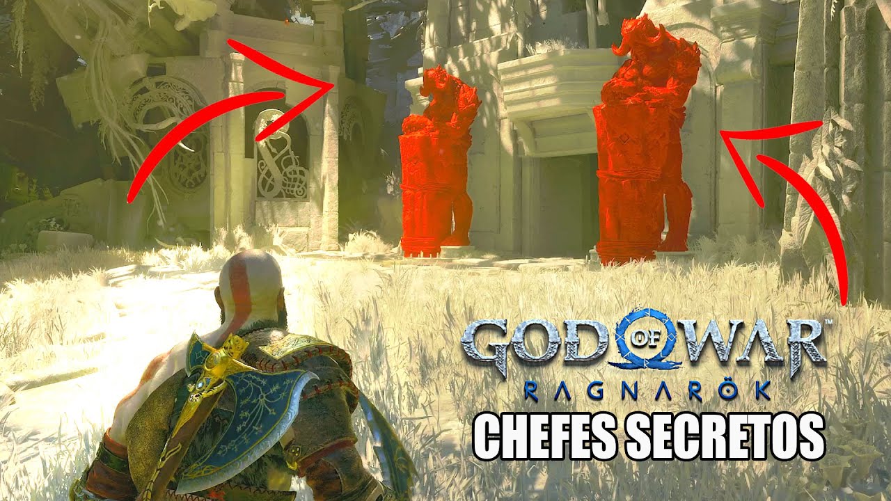 GOD OF WAR Ragnarok LOCALIZAÇÃO dos Chefes Secretos Opcionais