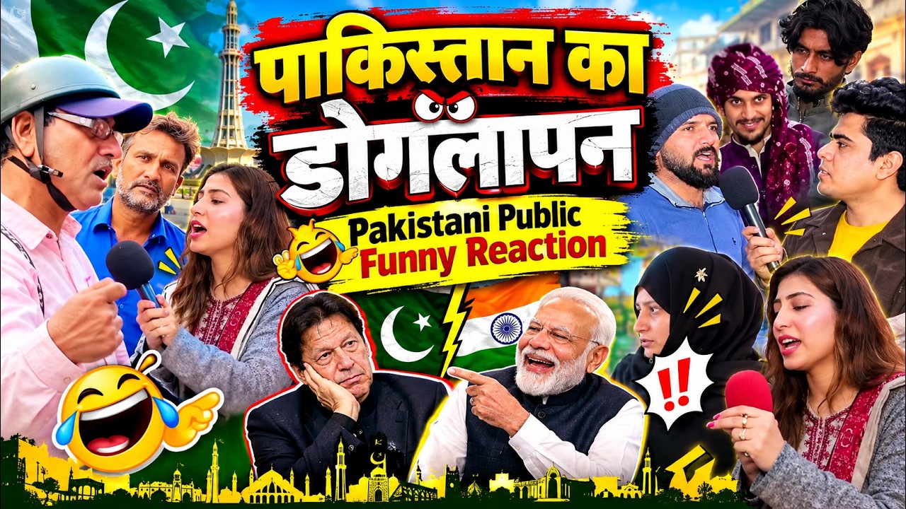 💥 दोगला पाकिस्तान 🤣😂 | Pakistani Public Funny Reaction On India | Pak Funny Reaction Tv