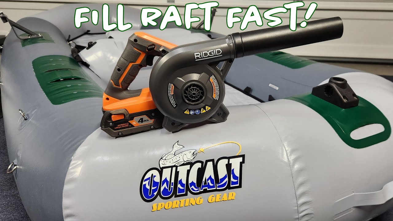 River Inflatable HACK - Fill Raft FAST anywhere!
