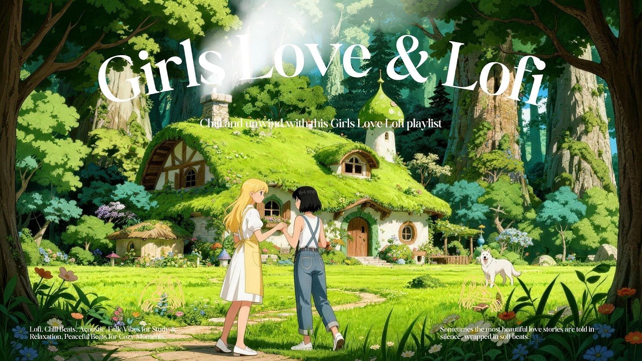 🌸🎶Girls Love & Lofi: Heartwarming Vibes for Relaxation & Focus