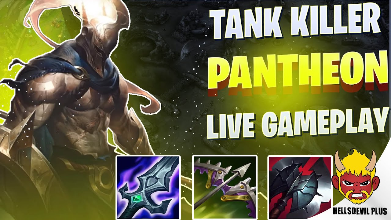 Сборка «Убийца танков» для Пантеона! — геймплей Wild Rift HellsDevil Plus