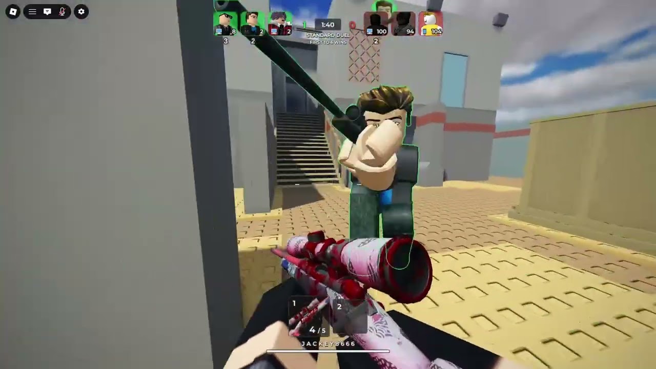 Sniper duels | Roblox | first time streaks