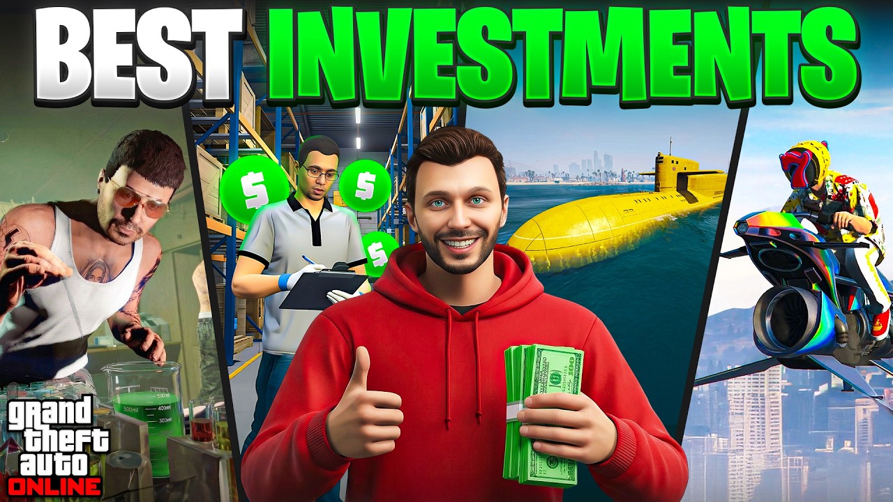 Top 10 Highly Profitable Investments in GTA Online (GUARANTEED Success)