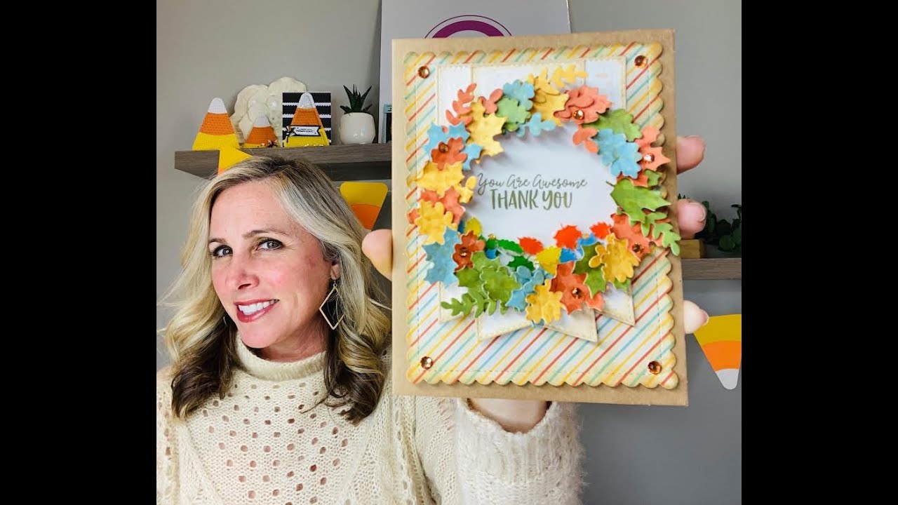 Fall Wreath with Shrink Shakers