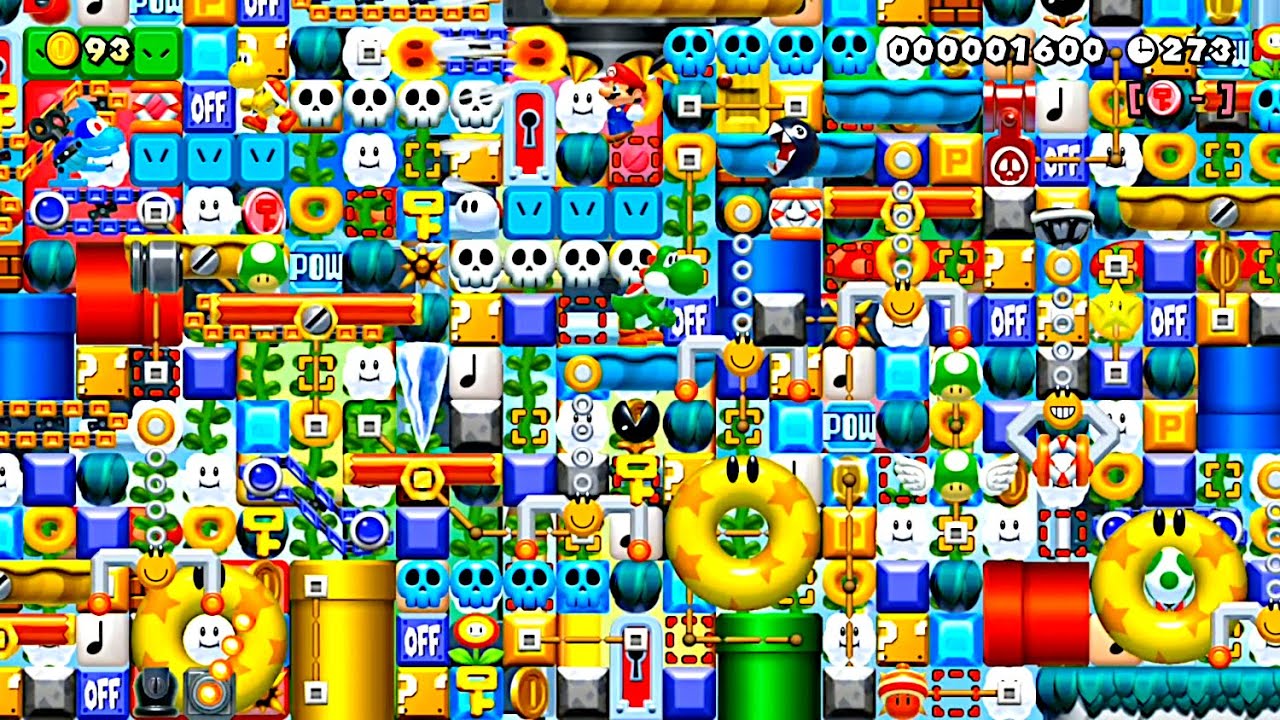 The Most Crowded Level Ever! - Super Mario Maker 2