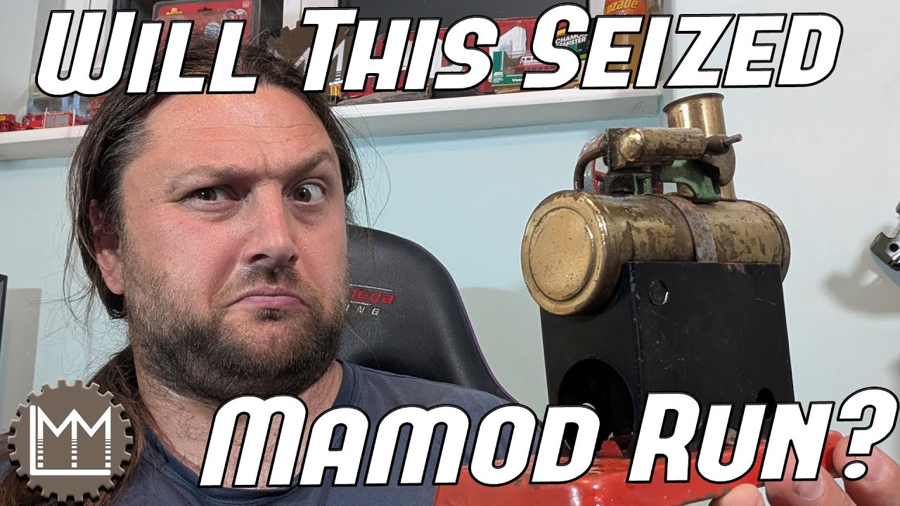 Abandoned, Seized and Forgotten. Will this Mamod Minor Run again?