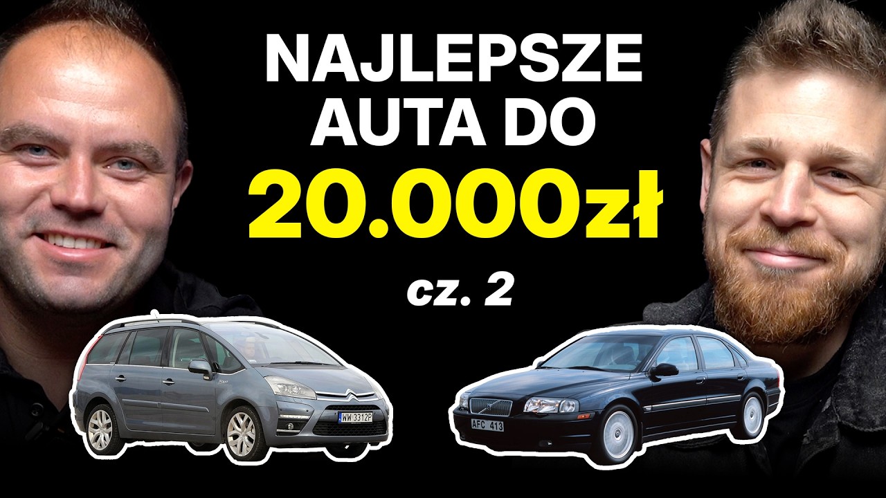 Jakie auto kupić za 20.000 złotych? Lista najlepszych samochodów do 20k PLN - cz. 2 z 2