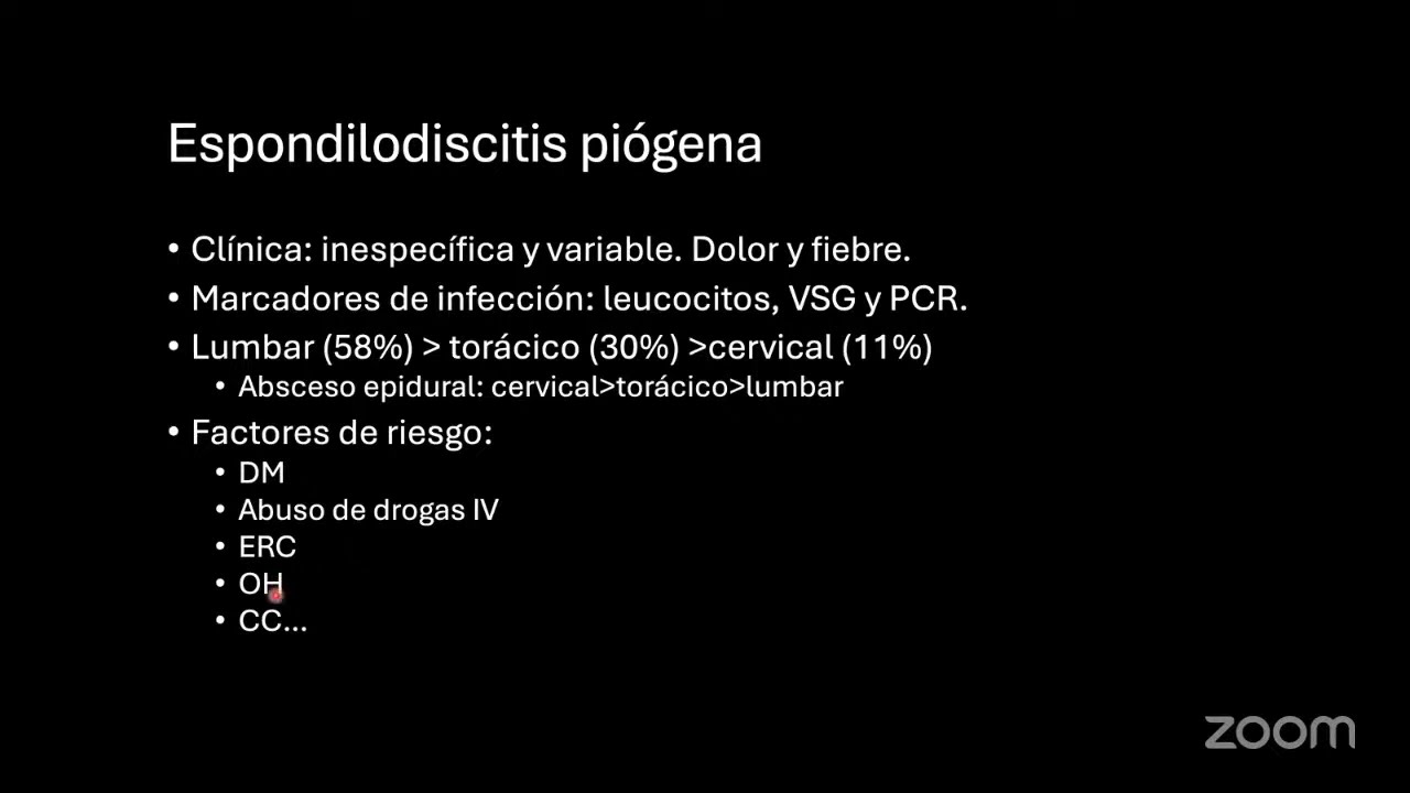 ESPONDILODISCITIS