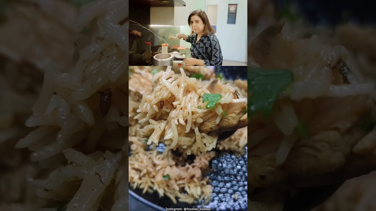 Farah Khan's Yakhni pulao Recipe 😋 Chicken Yakhni pulao #shorts #shortsfeed #ytshorts
