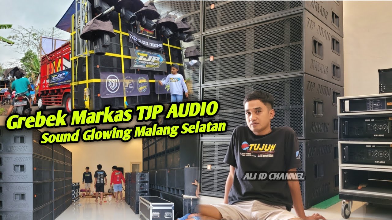 Grebek Markas TJP AUDIO,upgrade besar besaran sound yg viral di karnaval Gedangan Malang Selatan