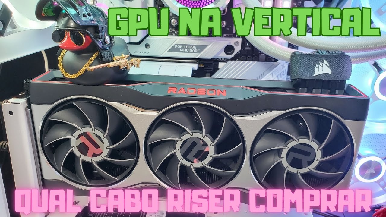 GPU NA VERTICAL - QUAL CABO RISER COMPRAR