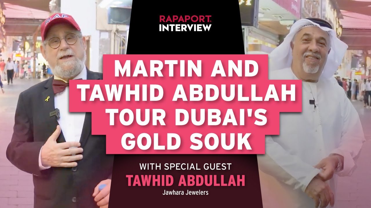 Martin and Tawhid Abdullah Tour Dubai's Gold Souk
