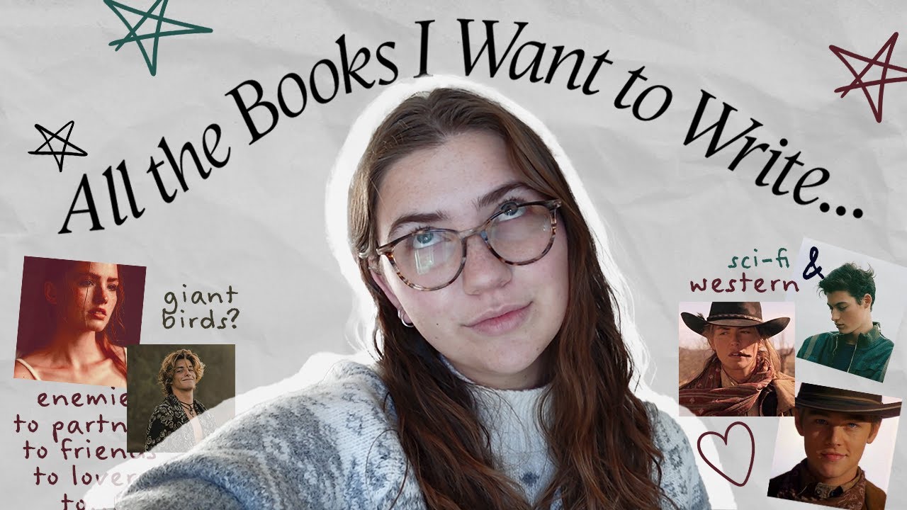ALL THE BOOKS I WANT TO WRITE ✍️ & what i'm working on in 2025