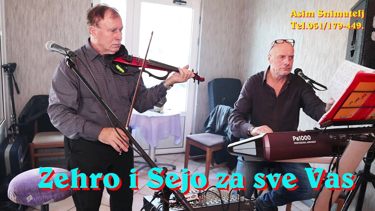 Sejo i Zehro Uživo samo za Najbolje Penzionere narodni mix pjesama Asim Snimatelj