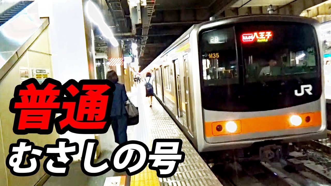 路線図から消える各駅停車 むさしの号に乗車 7/5-03