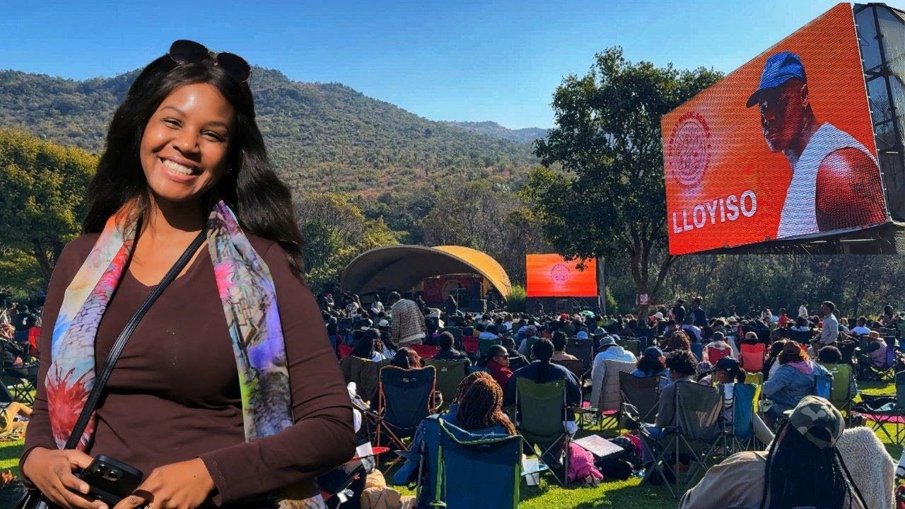 Lloyiso Live at the Walter Sisulu National Botanical Garden in Johannesburg