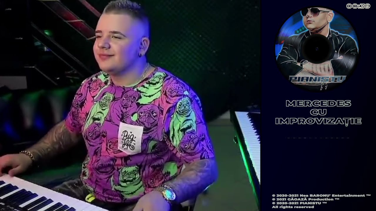 PIANISTU' - Mercedes cu improvizație 👉 LIVE 👈