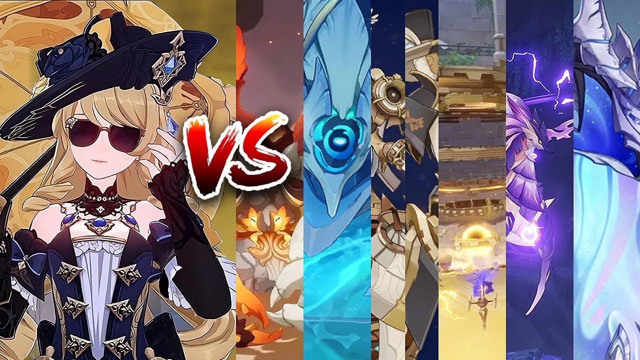 C6 Navia Solo All Fontaine Bosses