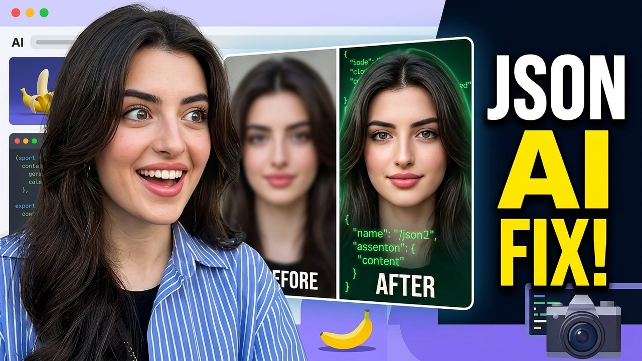 Этот метод работы с JSON решает самую большую проблему Nano Banana.
