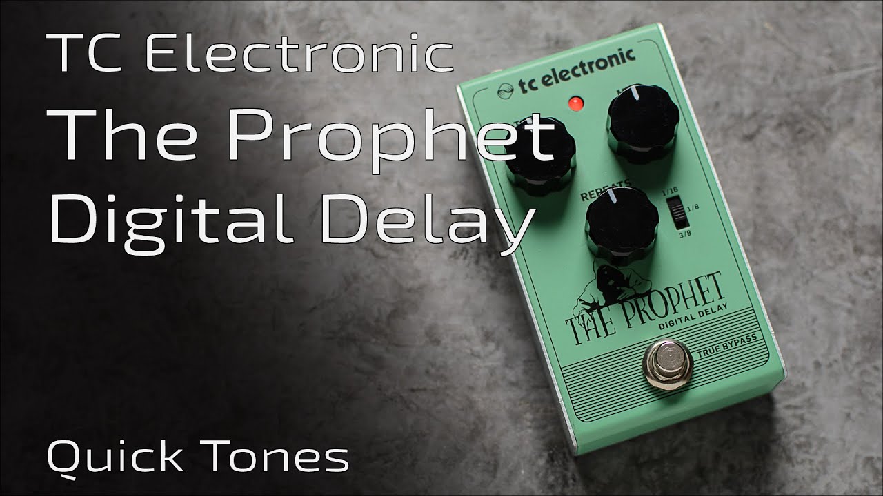 TC Electronic THE PROPHET Digital Delay - Quick Delayed Tones (no talk)