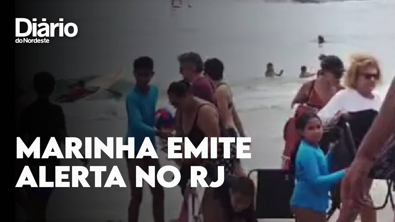 Marinha emite alerta de ressaca no RJ; Bombeiros buscam adolescente desaparecido no mar