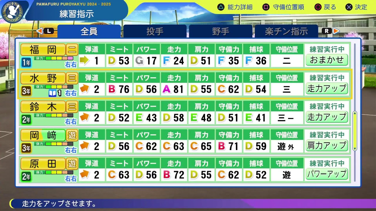 パワプロ　この前の続き