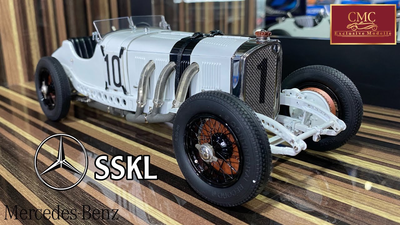 CMC Mercedes-Benz SSKL, 1931 GP Germany #10 Hans Stuck | Diecast UAE | FASHION CLUB LLC, DUBAI