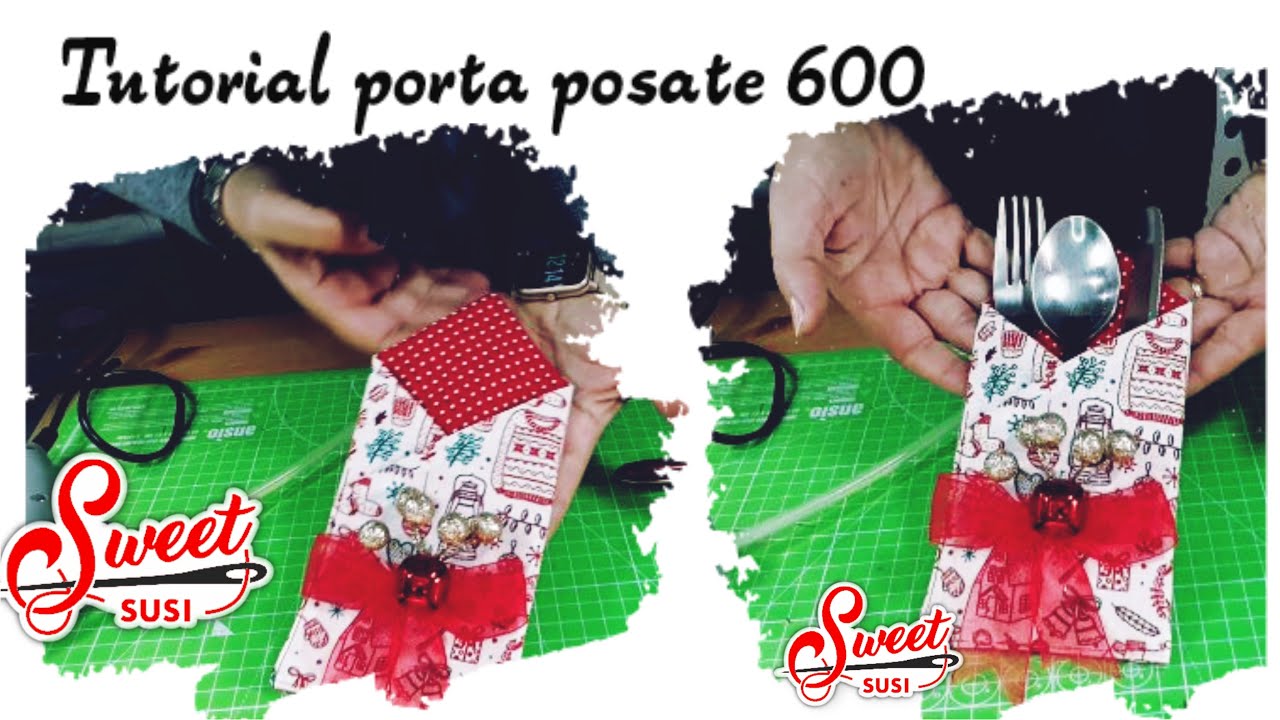 Fantastica idea per la tavola di NATALE  / Tutorial cucito creativo 600