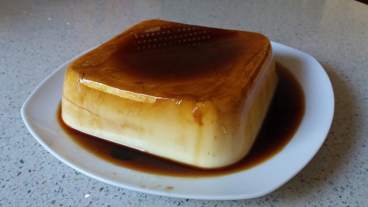 Receta de flan de queso fácil sin horno |  Receta de tarta de cuajada sin horno
