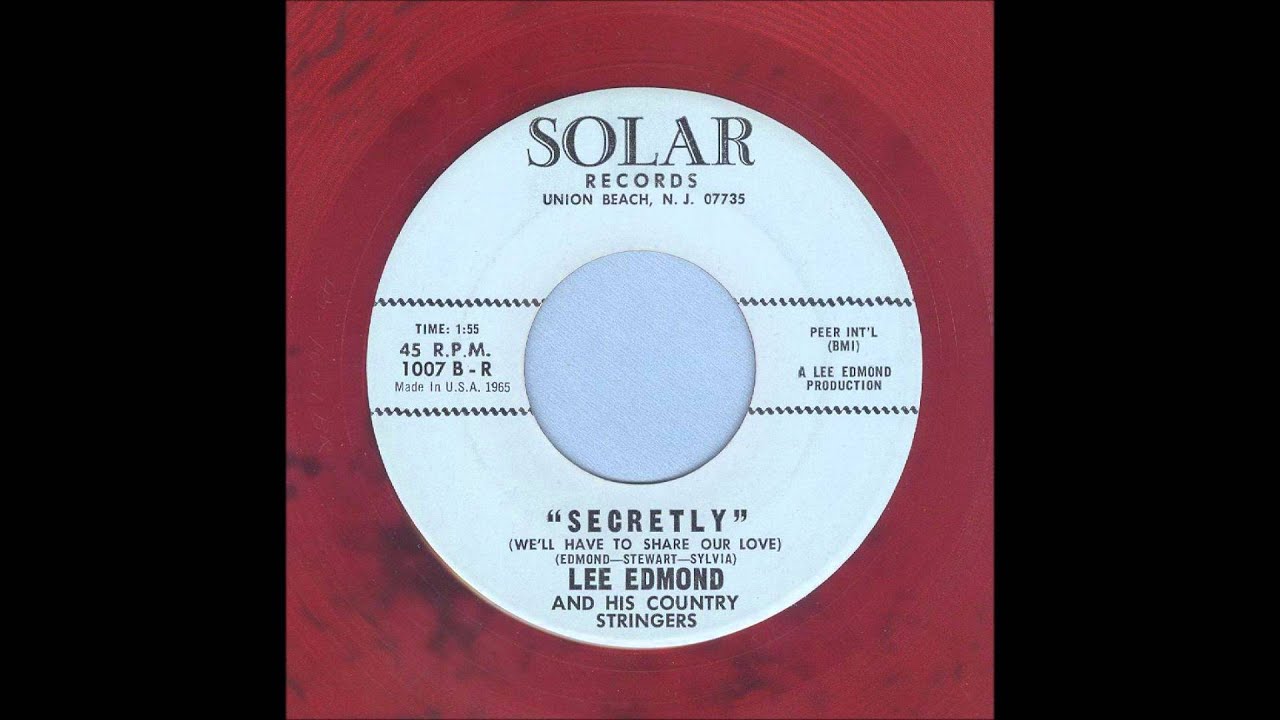 Lee Edmond - Secretly - Rockabilly 45