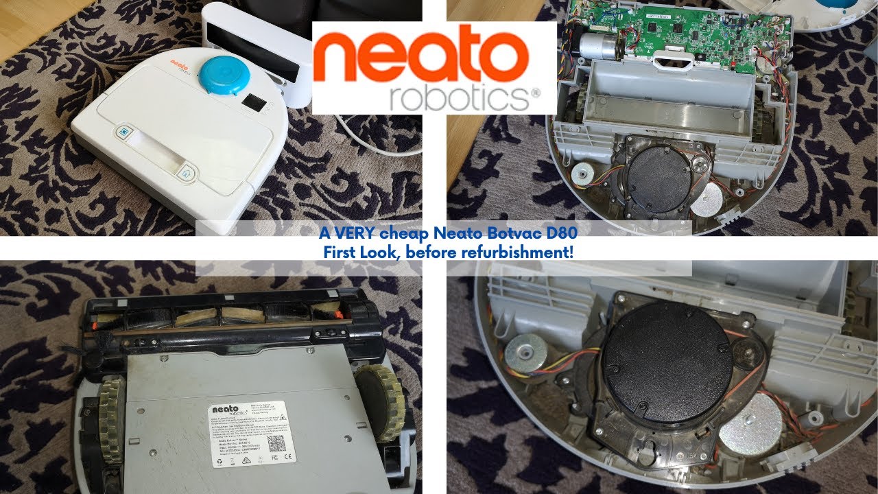 A £30 Neato Botvac D80 - Spares/Repairs on Ebay - Unboxing & First Look!